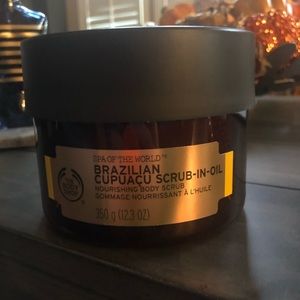 Brazilian Cupuacu scrub in oil 12.3 Oz new